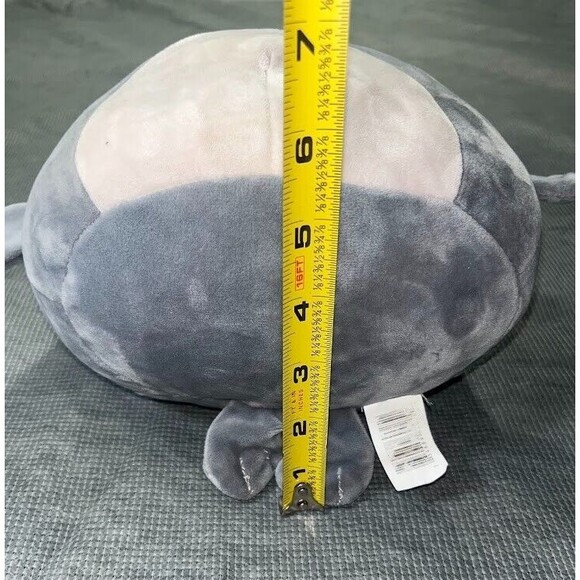 Squishmallows Gray 8" Matt Manatee Seal Plush KellyToy Squish RARE Retired - Picture 12 of 12